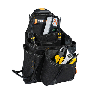 Sac à outils pour électricien, sac à outils pour chauffagiste, boîte à outils, sacs à outils pour électriciens, sac de transport pour outils, organiseur de prises - Product Image 2