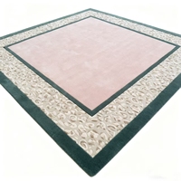 Tapis Kilim pleine longueur haut de gamme pour hôtel, design moderne, en laine, fait main, tufté à la main, motif floral, écologique, pour la prière