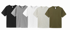 MT2527 เสื้อยืดคอตตอน 100% หนัก 300 GSM ทรงปกติ ขนาด 3XL สำหรับผู้ชายและผู้หญิง รับผลิตตามสั่งขายส่ง - Product Image 2