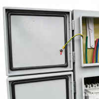 Boîtier photovoltaïque triphasé IP65 connecté au réseau avec RCBO, MCB, SPD, entrée bidirectionnelle et espace pour compteur