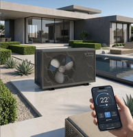 Bomba de Calor para Piscina R32 de 7KW, 10KW, 13KW, 17KW, 21KW, 28KW, 35KW, Full Inverter, Alto COP, con Función WiFi, para Calefacción y Refrigeración