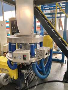 Línea de producción de bolsas de supermercado HDPE LDPE 800, máquina sopladora de bolsas insonorizadas para fábricas - Product Image 4