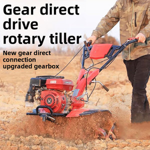 Motoculteur à connexion directe, profondeur de travail de 11 pouces, autopropulsé, boîte de vitesses, pour petites exploitations agricoles biologiques et pépinières ZG-1029 Lig - Product Image 2