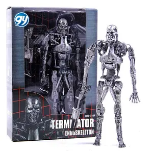Figuras de Terminator T800 Skeleton đóng hộp tương lai người lính T1000 cho Neca làm bằng tay mô hình hành động nhân vật Anime