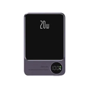 <span class=keywords><strong>Batterie</strong></span> <span class=keywords><strong>externe</strong></span> magnétique sans fil 10000mAh ultra-mince portable à charge rapide compatible avec <span class=keywords><strong>iPhone</strong></span> 16 15 14 <span class=keywords><strong>13</strong></span> - Product Image 1