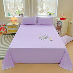 Sıcak satış kral 4 adet yıkanmış fırçalanmış kumaş nakış yaz yorgan klima yorgan seti rüya kelebek desen - Product Image 6