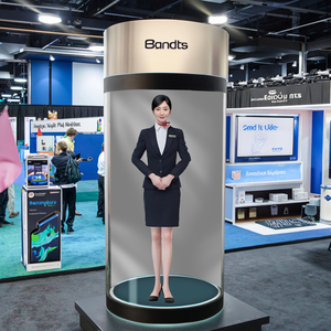 Hình trụ 3D chiếu ba chiều ai tương tác giới thiệu Hộp hiển thị quảng cáo công nghệ 3D cho triển lãm trường học - Product Image 4