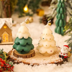 Hot Sale Christmas Tree <b>Candles</b> Wholesale Aromatic <b>Long</b> Shaped Puff Scented <b>Candles</b> for Home Decor Gifts - Product Image 2