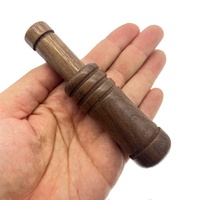 Décoy de canard en bois avec sifflet sonore, accessoire de chasse, appât vocal pour chasseurs