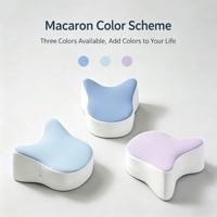 Coussin Ergonomique en Mousse à Mémoire de Forme pour Genoux, Idéal pour Dormeurs Latéraux, Sangle Réglable, Soutien des Jambes, Soulagement des Douleurs Articulaires de la Hanche, Amovible