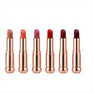 Organic Long Lasting <b>Lip</b> Gloss 3.5g Round Lid Thick Wall Round Cake Shaped Buckle Daily Makeup Custom Logo Private Label Manufac - Product Image 1