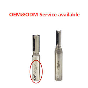 Fresa de ranurado de alta calidad Z=1+1 PCD con borde espiral de diamante, brocas de fresado CNC para aglomerado, caja OEM/ODM - Product Image 6