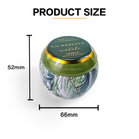 Boîte en fer blanc JYB pour bonbons et chocolats, format voyage, mini, portable, avec motif personnalisé, idéale pour la vente en gros