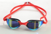 Lunettes de natation personnalisées avec logo, lunettes de natation Wave, monture flexible, lunettes de natation pour piscine d'été