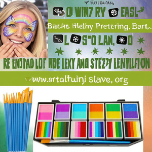 12 Color Rainbow Face Paint Kit <b>Natural</b> Plant Based Water Activated CE Certified Body <b>Painting</b> Palette for Teens Kids Party - Product Image 3