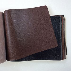 Kulit coklat pendukung <span class=keywords><strong>TC</strong></span> 1.0mm untuk Sofa dan kursi berlengan, kulit sintetis Pvc, rol kulit Pvc - Product Image 4