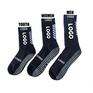 Deporte profesional acolchado diferentes tamaños OEM Nylon algodón tripulación fútbol calcetines antideslizante agarre atlético fútbol Calcetines - Product Image 1
