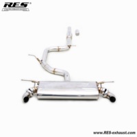 Système d'échappement Catback en acier inoxydable 304 haute performance pour Audi A3 8Y