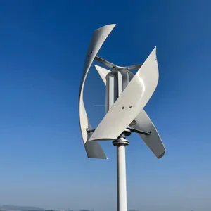 China Fabriek Directe Verkoop 20kw 96V/220V/380V Kleine Verticale Spiraalvormige As Windmolen Generator Met Goede Kwaliteit