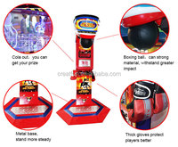 Machine de jeu électronique de boxe d'arcade à monnayeur avec système de récompense, 1 joueur, 180W 220V, à vendre