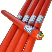 Câble en caoutchouc silicone à âme en cuivre extra flexible YGC YGG 0.6/1KV, résistant au froid, câble d'alimentation industriel