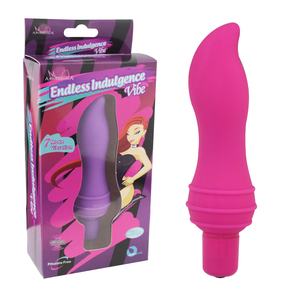 Vibe di indulgenza senza fine 7 modalità vibratore in Silicone impermeabile massaggiatore femminile in rosa viola giocattoli del sesso - Product Image 1