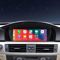 Radio Mobil 12.3 untuk BMW Seri 3 Seri 5 E60 E90 Android Auto Multimedia Player Layar Sentuh Head Unit Radio Mobil