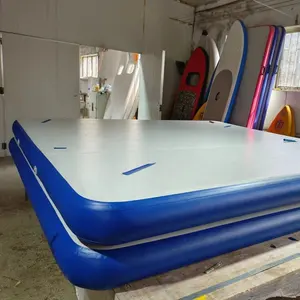 Aufblasbare Air Track 8 Zoll dicke Gymnastik-Wellenmatten für Kinder Aufblasbare Fitness-Air-Matte Gym Ausrüstung