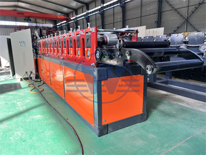 Drywall Metal Stud Track Roll Forming <span class=keywords><strong>Machine</strong></span> Perforación de agujeros <span class=keywords><strong>Purlin</strong></span> Making Industria DE LA CONSTRUCCIÓN Características Agujeros de servicio Core PLC - Product Image 4