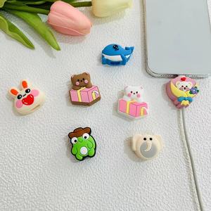 Protecteur de câble en silicone 3D mignon et créatif en forme de dessin animé - Product Image 5