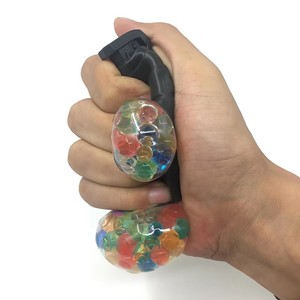 Balle anti-stress en maille en forme de grenade pour enfants et adultes - Jouet sensoriel collant pour soulager l'autisme - Product Image 5