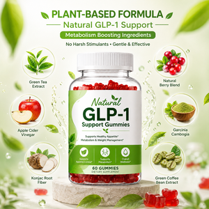 Nature's <strong>Weight</strong> <strong>Loss</strong> Alternative GLP-1 Agonist Gummies for Appetite Control Metabolic Health FBA Ready Private Label GMP Factory - Product Image 3