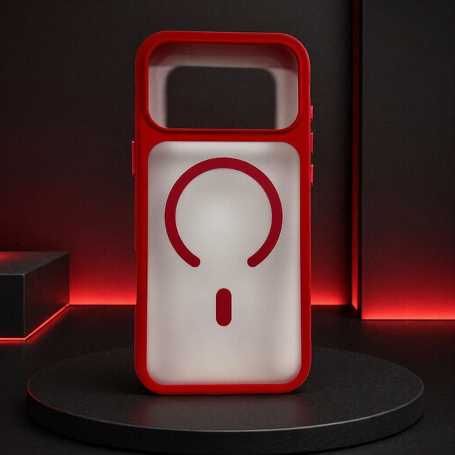 Matte Translucent Magnetic Phone Case for iPhone Series Frosted Shockproof Soft TPU Wireless Charging Protective Cover