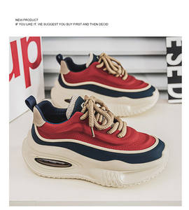 Zapatos para Hombre, Primavera 2026, Nuevos Zapatos Deportivos y Casuales de Moda para Hombre, Versátiles, con Suela Gruesa, Elevadores, Duraderos y Resistentes al Desgaste. - Product Image 3