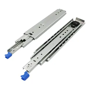 HVPAL 7613 76mm Tool Box Telescopic Drawer Slides Ball Bearing Heavy Duty Drawer Slides For Storage Holders Racks