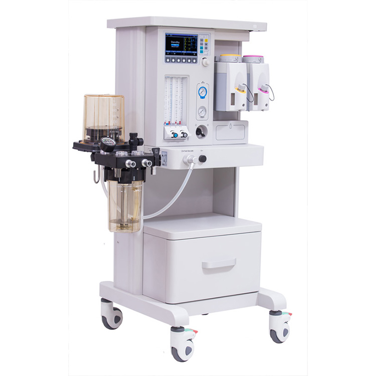 Máquina de anestesia manual veterinaria aprobada por CE bomba de jeringa de anestesia B.S.D.MV02