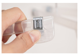 Alta calidad 8 10 12 14 pulgadas Bebé y adulto Bottoms Pantalón Negro Pantalones de plástico Perchas al por mayor - Product Image 2