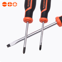 Mengeras peralatan tangan, 4 buah Set Obeng magnetik obeng Philips