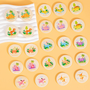 Juego de Ajedrez de memoria de dinosaurio de madera, juguetes educativos de cognición a juego para niños, niñas y niños - Product Image 3