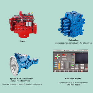 1900W dọc nặng chính xác đường hầm nhàm chán Máy Khoan Quay gồ ghề các thành phần động cơ cốt lõi an toàn với môi trường - Product Image 2