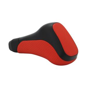 Poignée de levier de vitesse de voiture en cuir rouge avec trous, noir mat, ergonomique, compatible Toyota Tundra - Product Image 3