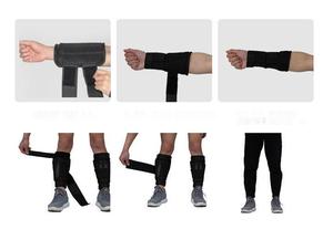 Vente chaude sac de sable Leggings poids-portant en acier plaque gilet équipement de sport course entraînement sac de sable <span class=keywords><strong>Bracelet</strong></span> de sport - Product Image 6