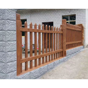Moule en béton pour ornement de jardin Patio ciment clôture dalle préfabriqué décoratif réutilisable Grain de <span class=keywords><strong>bois</strong></span> planche de <span class=keywords><strong>bois</strong></span> forme de moule en plastique - Product Image 5