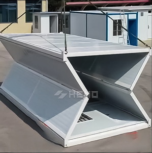Maison conteneur pliable en acier de haute qualité, bureau préfabriqué, unité modulaire pour dortoir, maison préfabriquée pour villa et hôtel - Product Image 2