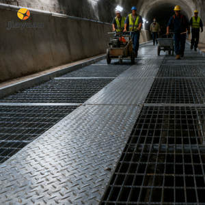 Couvercles de tranchée sur mesure en caillebotis en acier galvanisé de haute qualité - Product Image 6