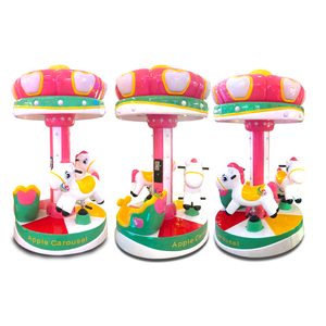 Cavallo a Dondolo a Gettoni per Esterni di Alta Qualità, Modello Apple Crown Little Riders - Vendita Diretta dalla Fabbrica, Attrezzatura da Gioco per Bambini - Product Image 1