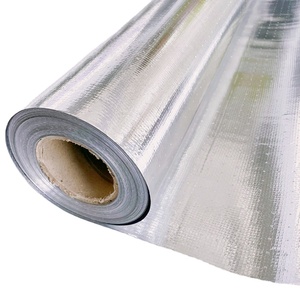 Película de Aluminio Laminada con Reflectancia del 97%, Certificación CE, Tela de Aluminio Tejida para Aislamiento de Invernaderos Avícolas - Product Image 5
