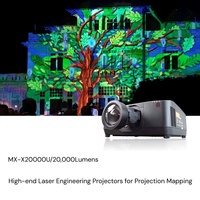 Proyector Láser de Mapeo 3D de 20000 Lúmenes con Lente de 0.38 para Proyección en Edificios, Grandes Espacios Exteriores
