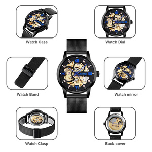 Montres mécaniques originales Skmei 9199 pour hommes, montres <span class=keywords><strong>à</strong></span> <span class=keywords><strong>quartz</strong></span> de luxe, personnalisation OEM - Product Image 5