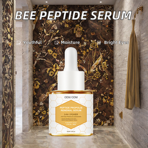 Sérum Peptidique 3-en-1 OEM Coréen au Venin d'Abeille et Acide Hyaluronique Raffermissant Anti-Âge Hydratant Éclaircissant Liquide Cernes Visage & Cou - Product Image 2